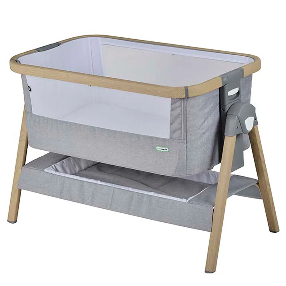 Natural co-sleeper bedside crib