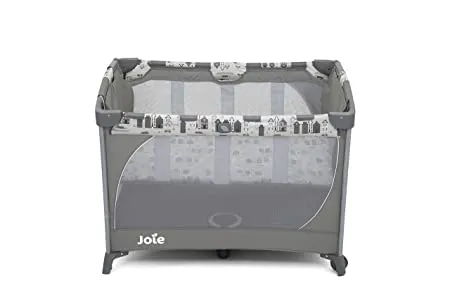 Joie travel cot with baby bassinet insert