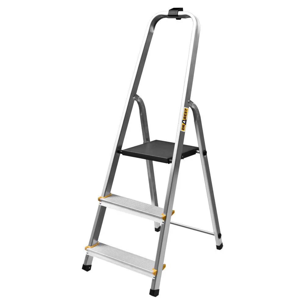 Profi-Aluminium Stehleiter DRALD 3 | TÜV-geprüft