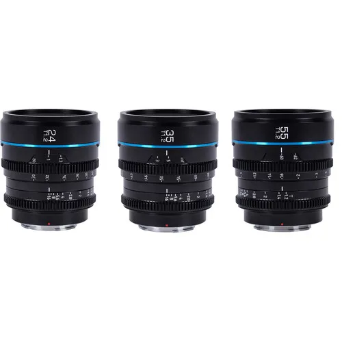 Sirui Night Walker T1.2 S35 Cine 3-Lens Set
