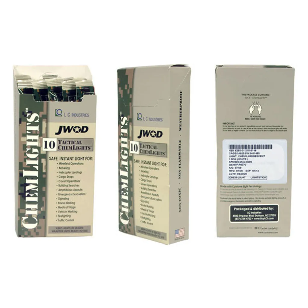 6" chemlight