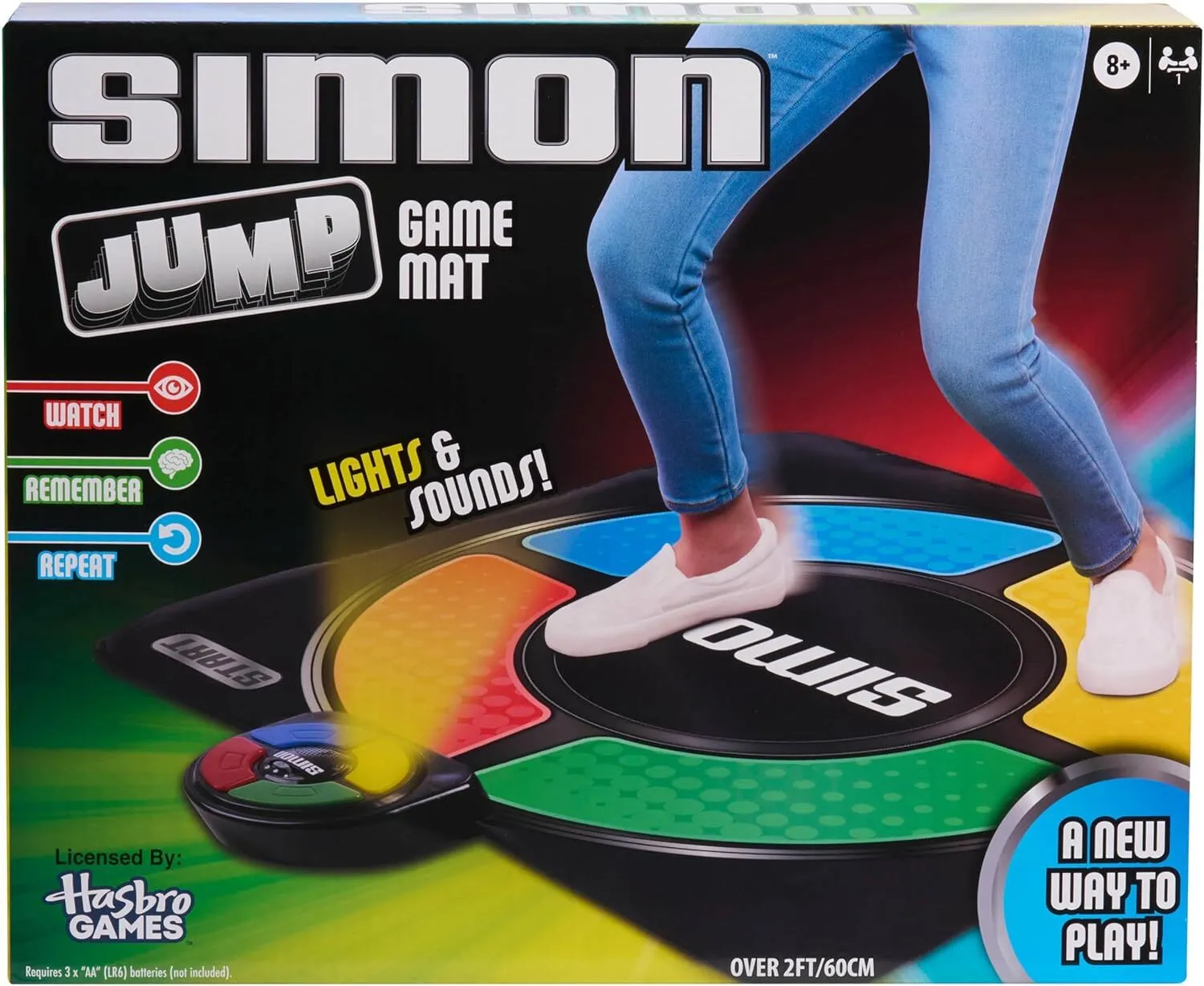 Simon Jump Game Mat with Lights and Sounds