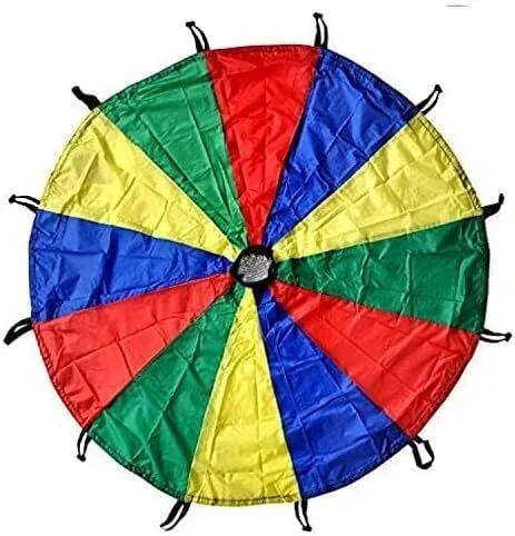 Colorful 12 Foot Parachute