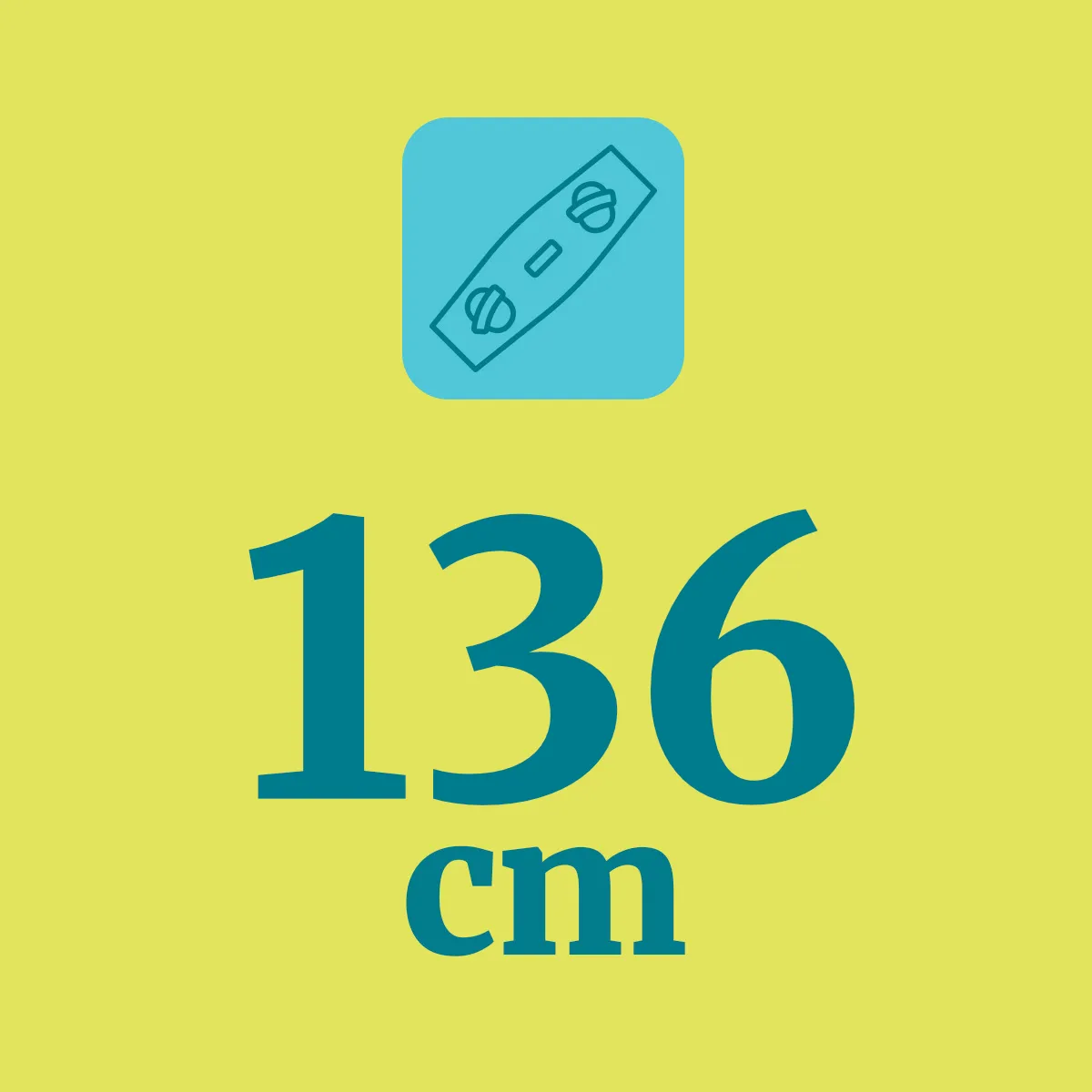 Board 136 cm