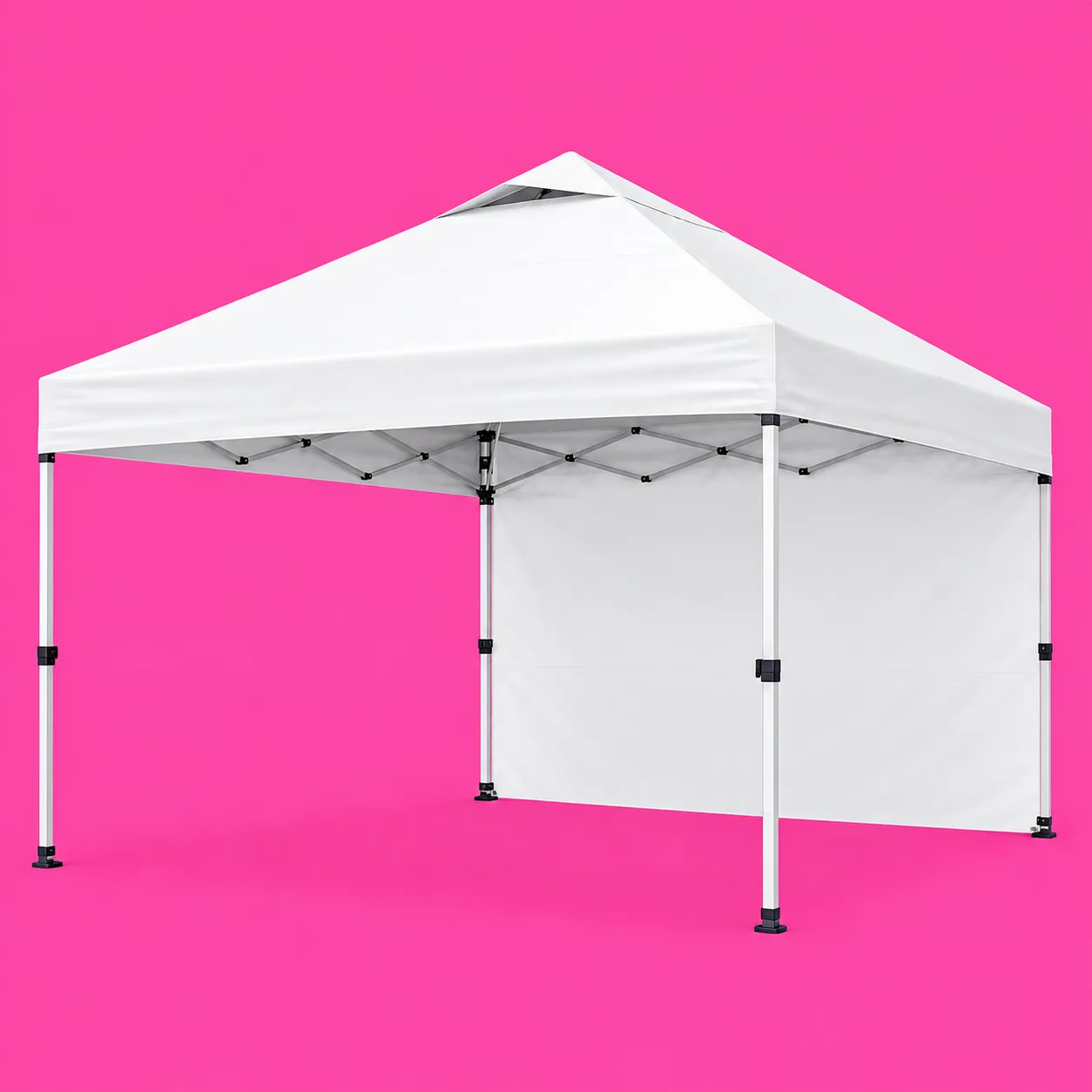 10X10 White Pop-Up Tent