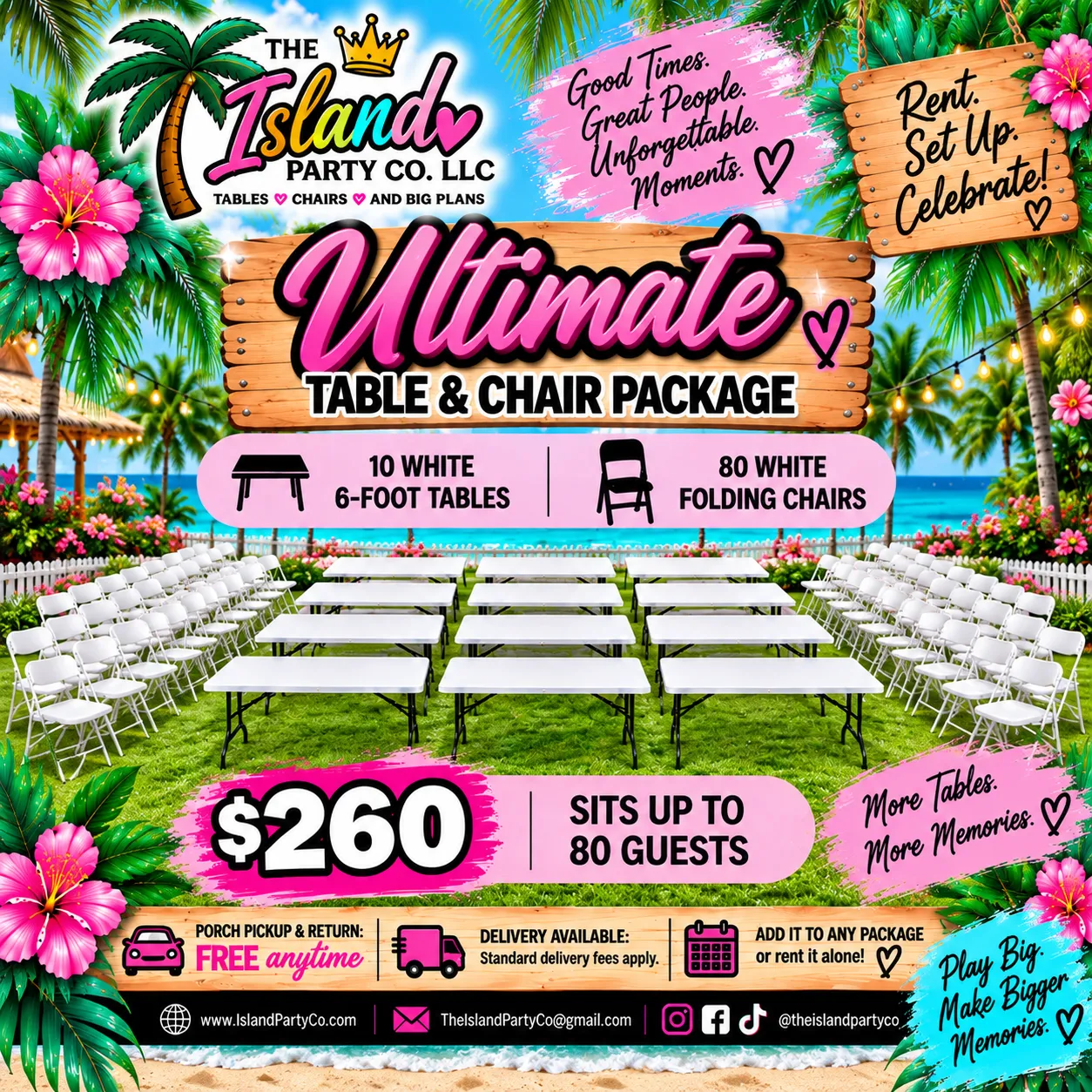 Ultimate Table & Chair Package