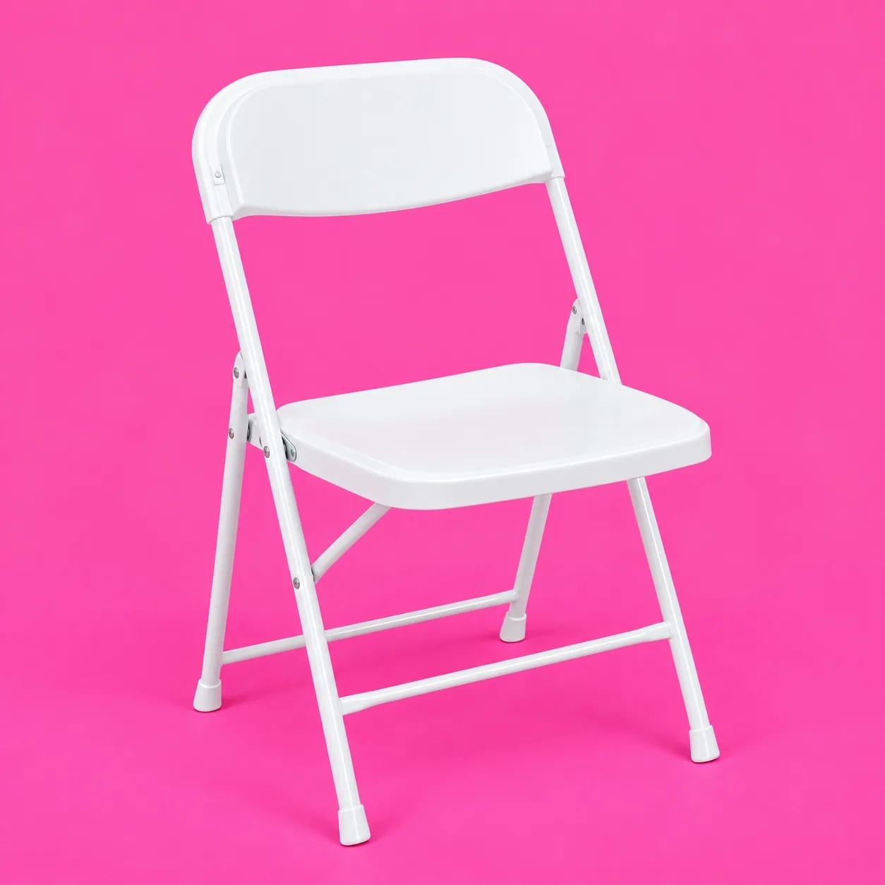 White Folding Chair
