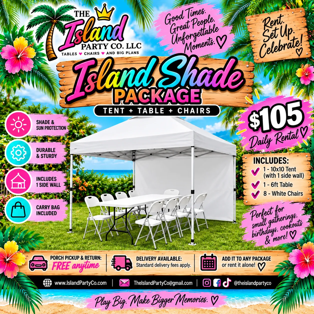 Island Shade Package