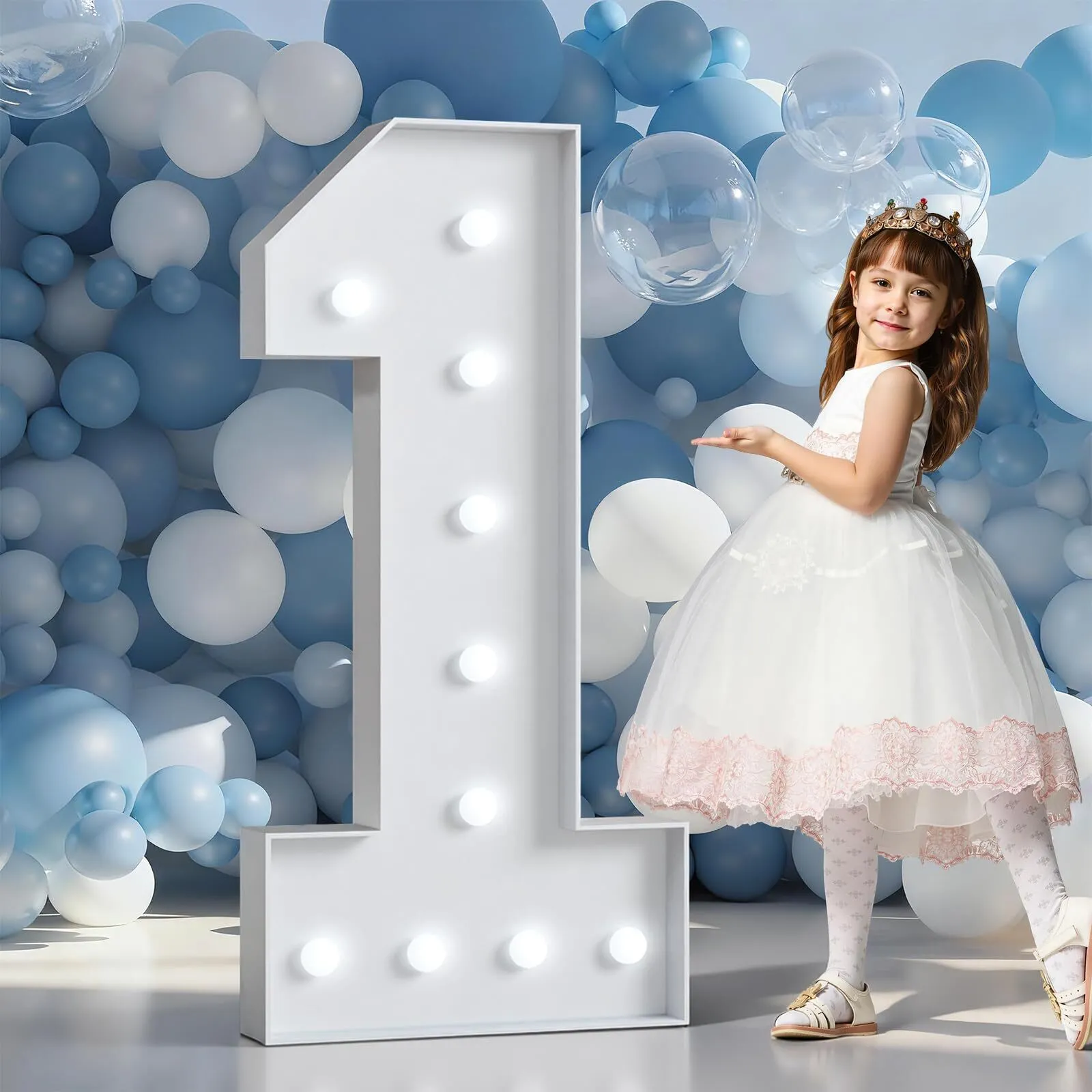 4 Feet Marquee Number 1