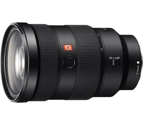 Sony e-mount SEL2470GM Camara Lens 24 to 70mm