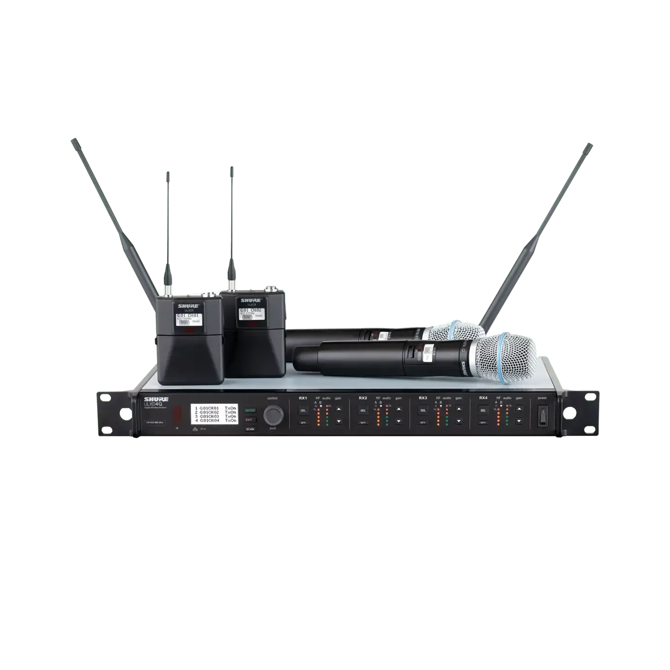 Shure Wireless Mics (ULXDuel Mics)