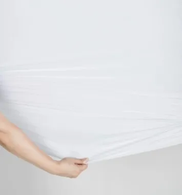 White SPANDEX square frame cover