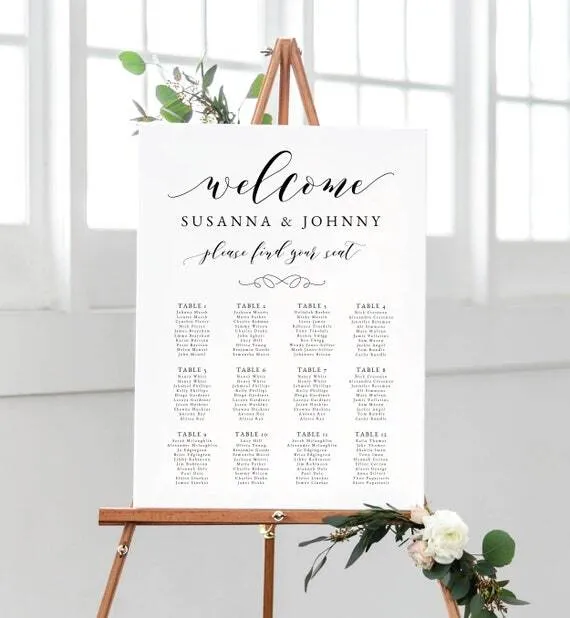 Seating Charts / Welcome Signs