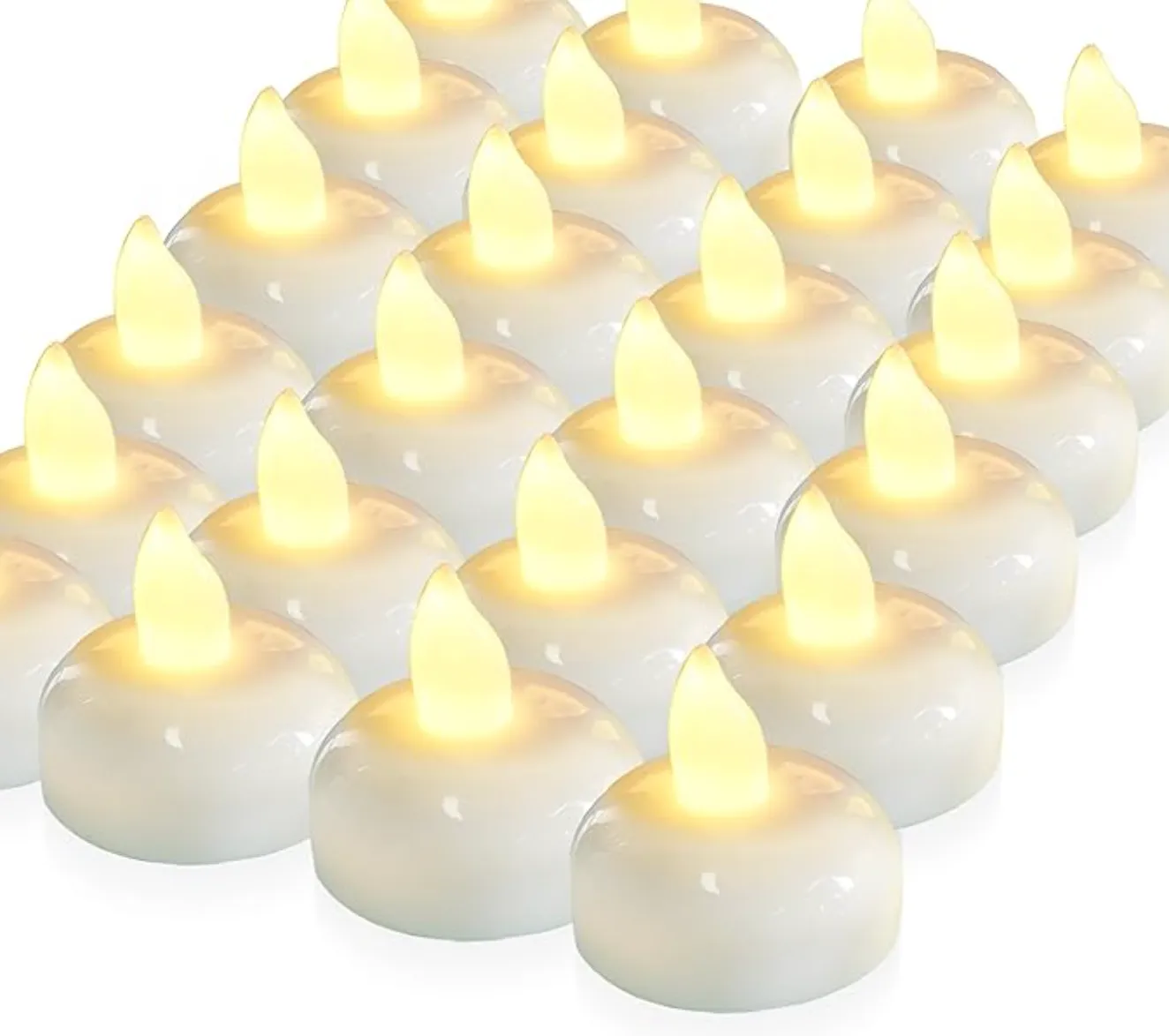 Floating Flameless Flickering Tea Lights