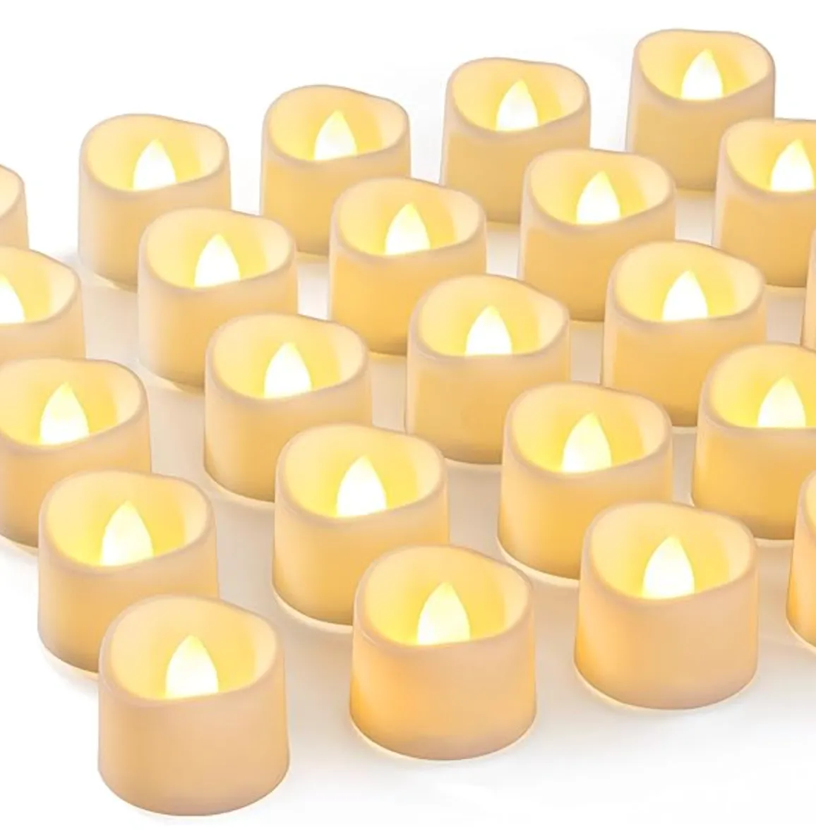 Flickering Flameless Tea Lights