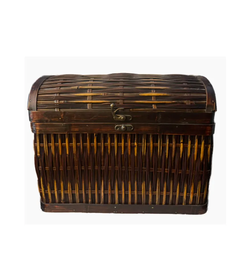 Wicker Trunk Card Box