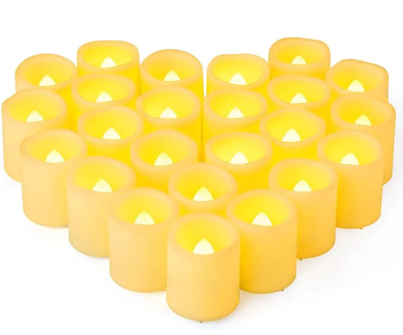 Flickering Flameless Votive Candles