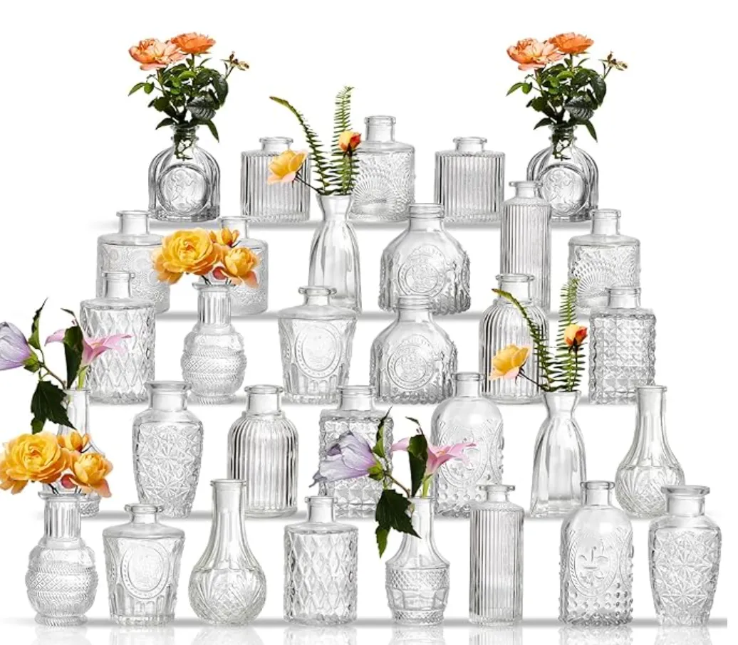 Glass Bud Vases