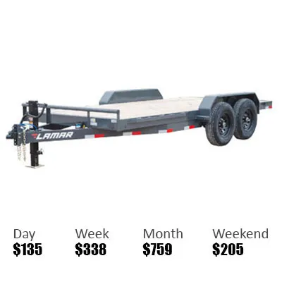 Single Axle Utility Trailer