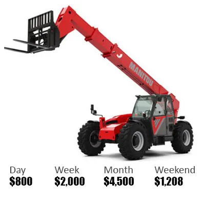 Manitou Telehandler 8K | 42' Reach | Rough Terrain