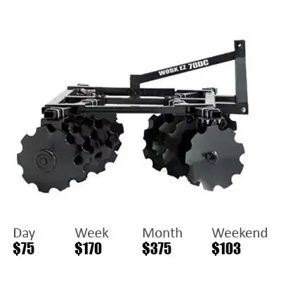 Disc Harrow | For Compact & Utility Tractors