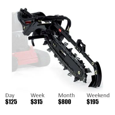 Trencher Attachment | For Toro Dingo