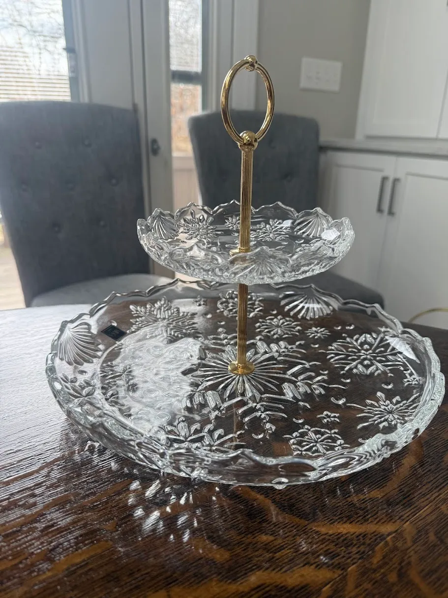 Two Tier Serving Tray