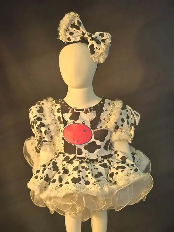 #94 6M-12M Cow OOC Dress Rental
