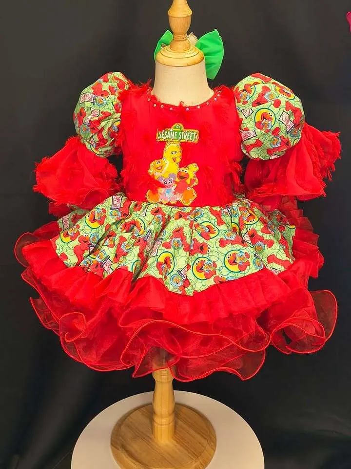 #371 2-3 Elmo OOC Dress Rental