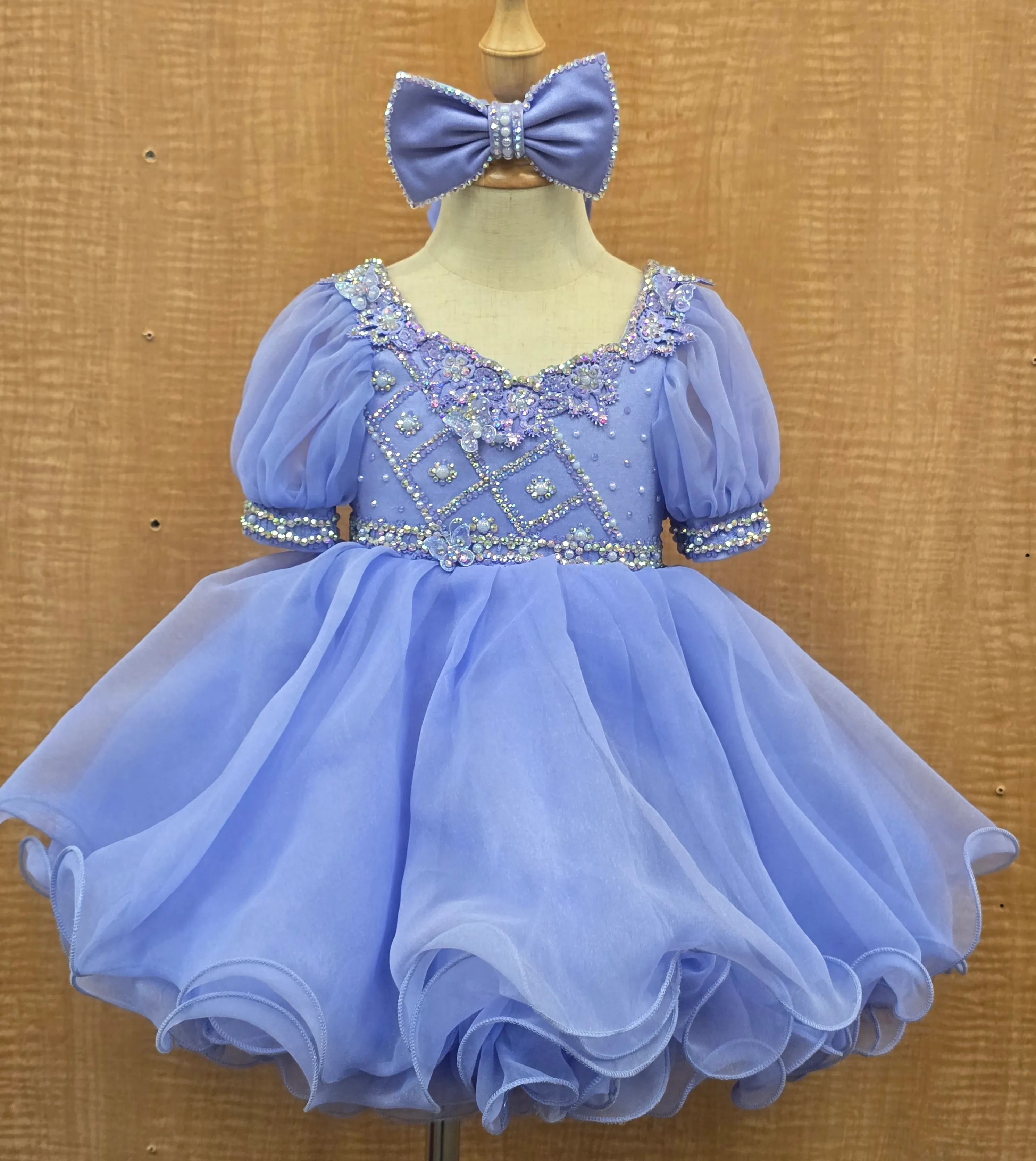 #440 2-4 Brianna Koster Periwinkle Dress Rental