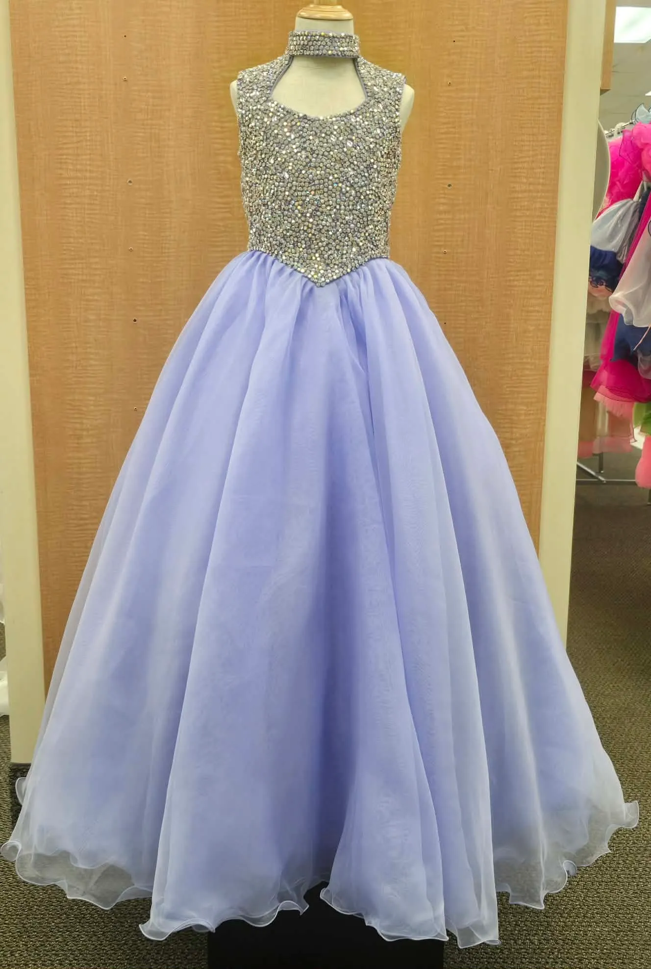 #506 Size 8 Long Dress Rental