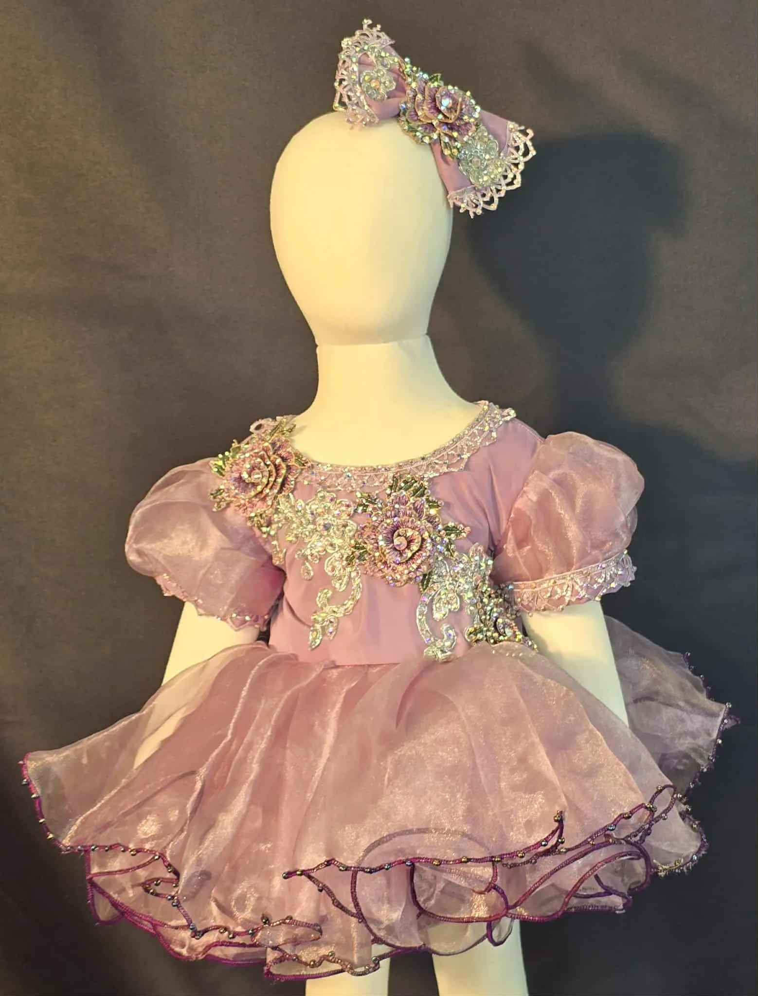 6m-18m #105 Purple Dress Rental