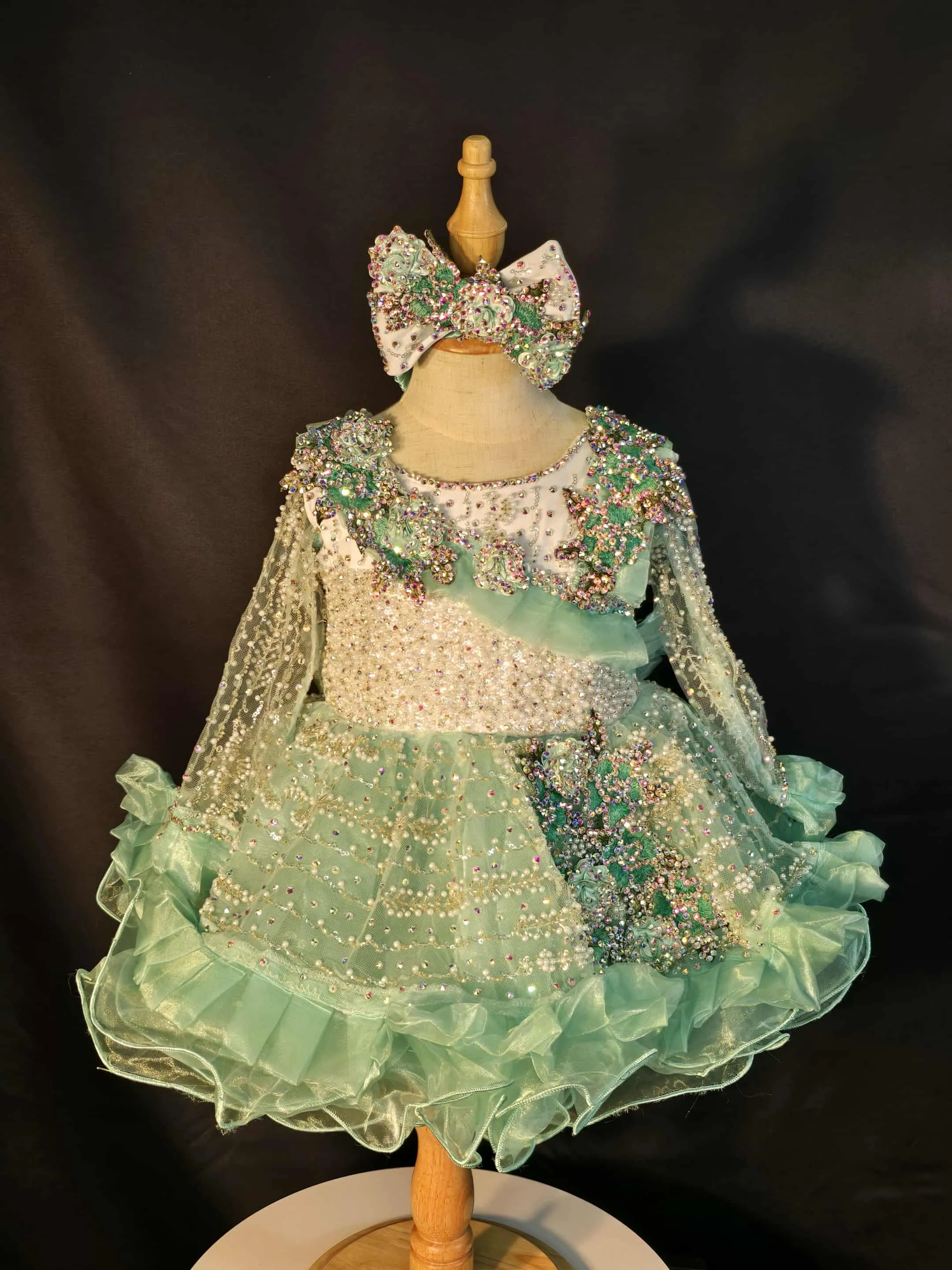 #96 12-2 Mint Dress Rental