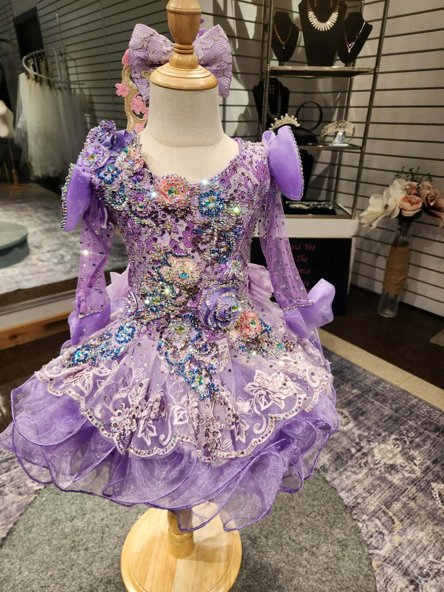 #405 18/3 Purple Royal Tog Dress Rental