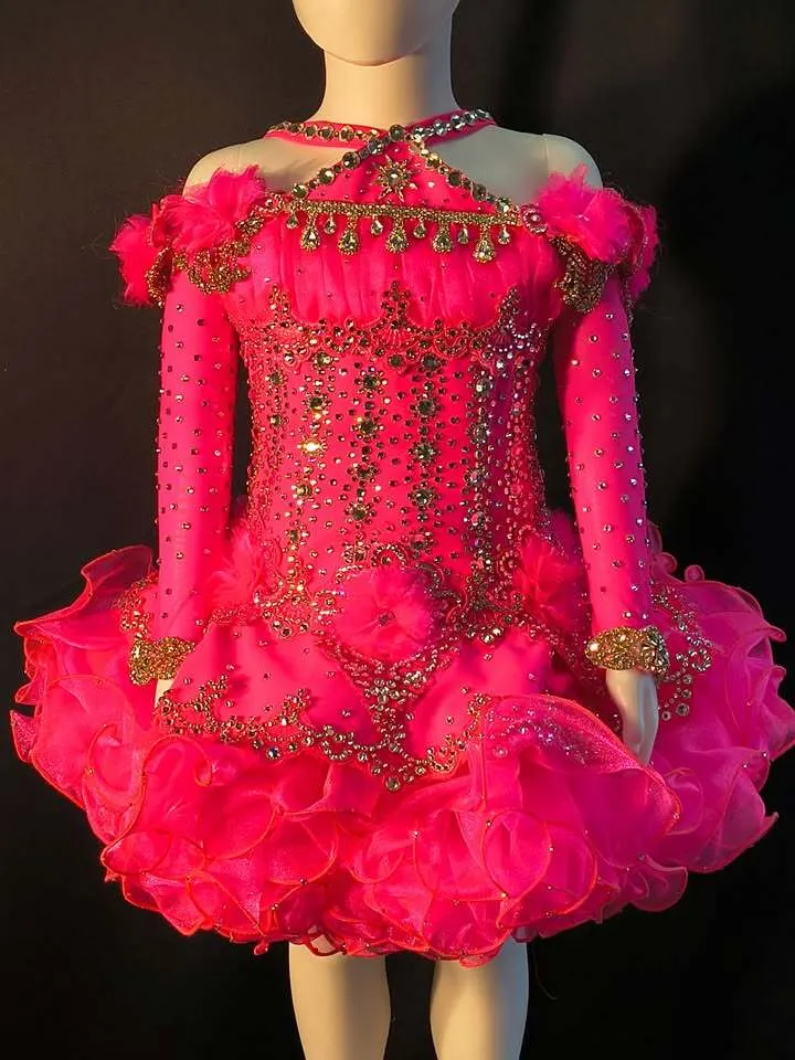 #367 4-6 Pink Dress Rental