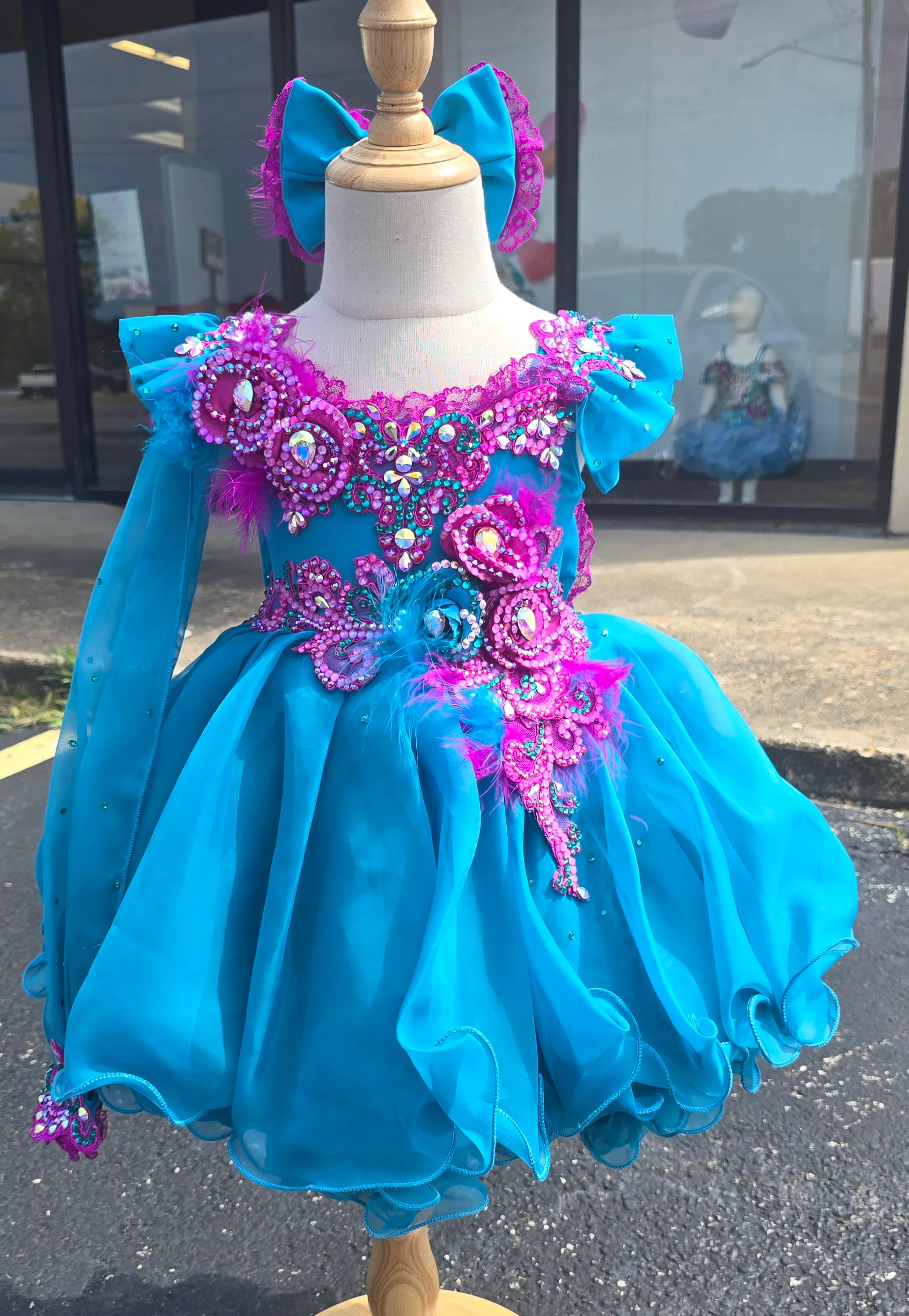 #479 18/3 Glitzy Belle Dress Rental