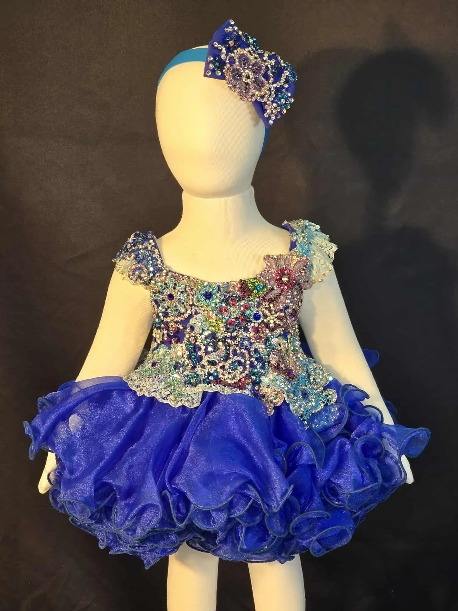 6m-12m Blue Dress Rental
