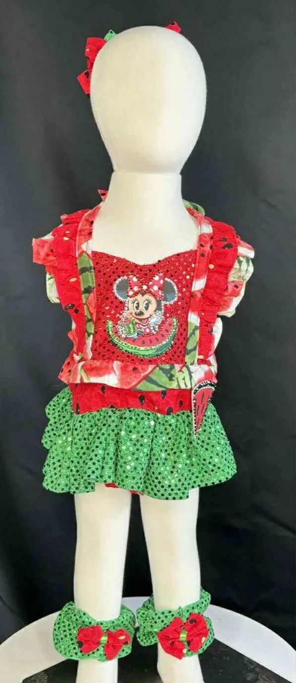 #210 18-3 Watermellon Minnie Swim/ff Rental