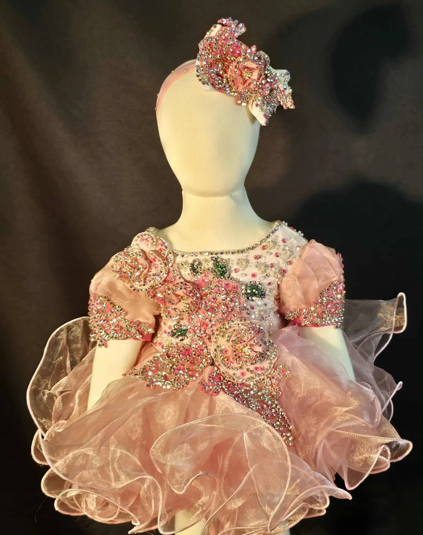 0m-6m #186 Pink Dress Rental 