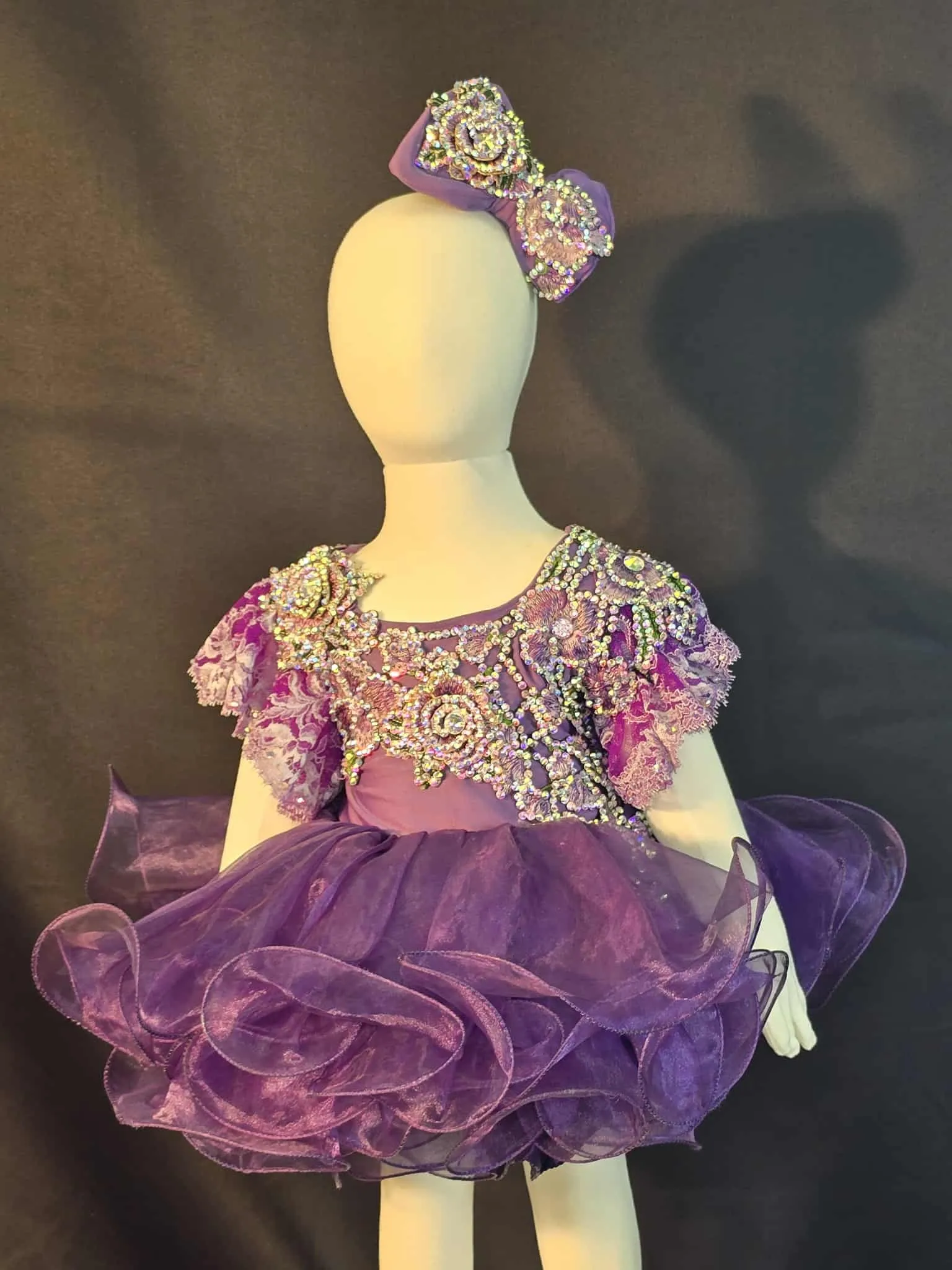 6m-12m #74 Purple Dress Rental