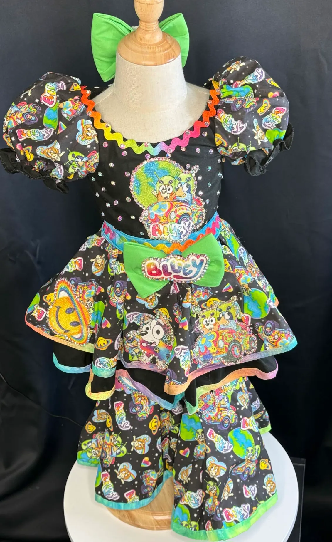 #203 2/4-3/5 Bluey Space Dress Rental