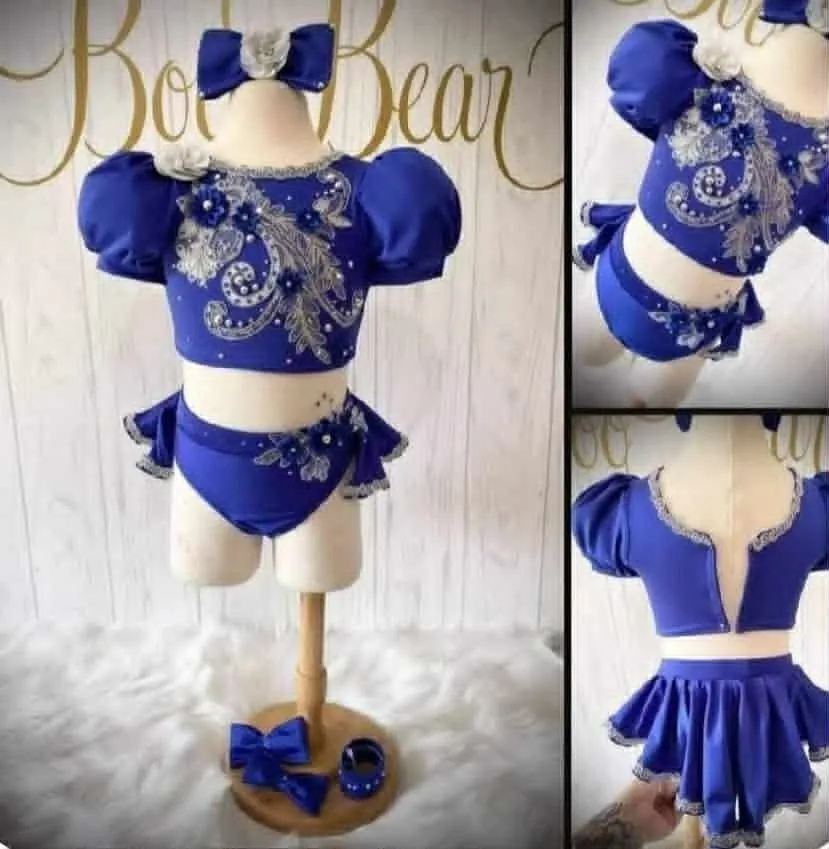 #276 18-3 Blue Boo Bear Swim Rental