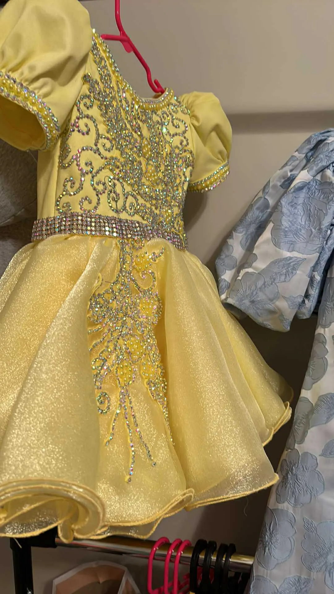 #259 5T Yellow Cris Carpenter Dress Rental