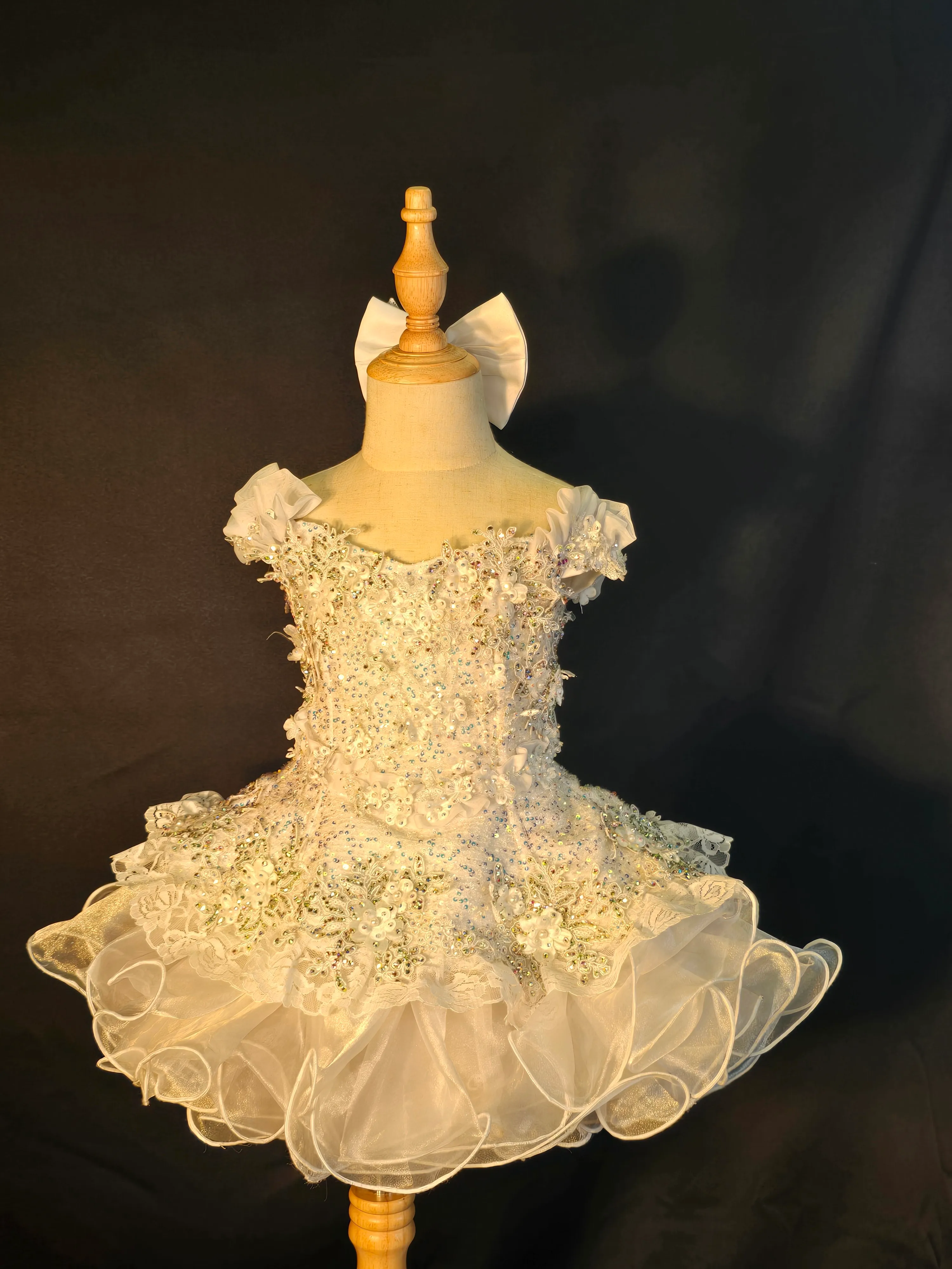 #49 18M-3T White Dress Rental 