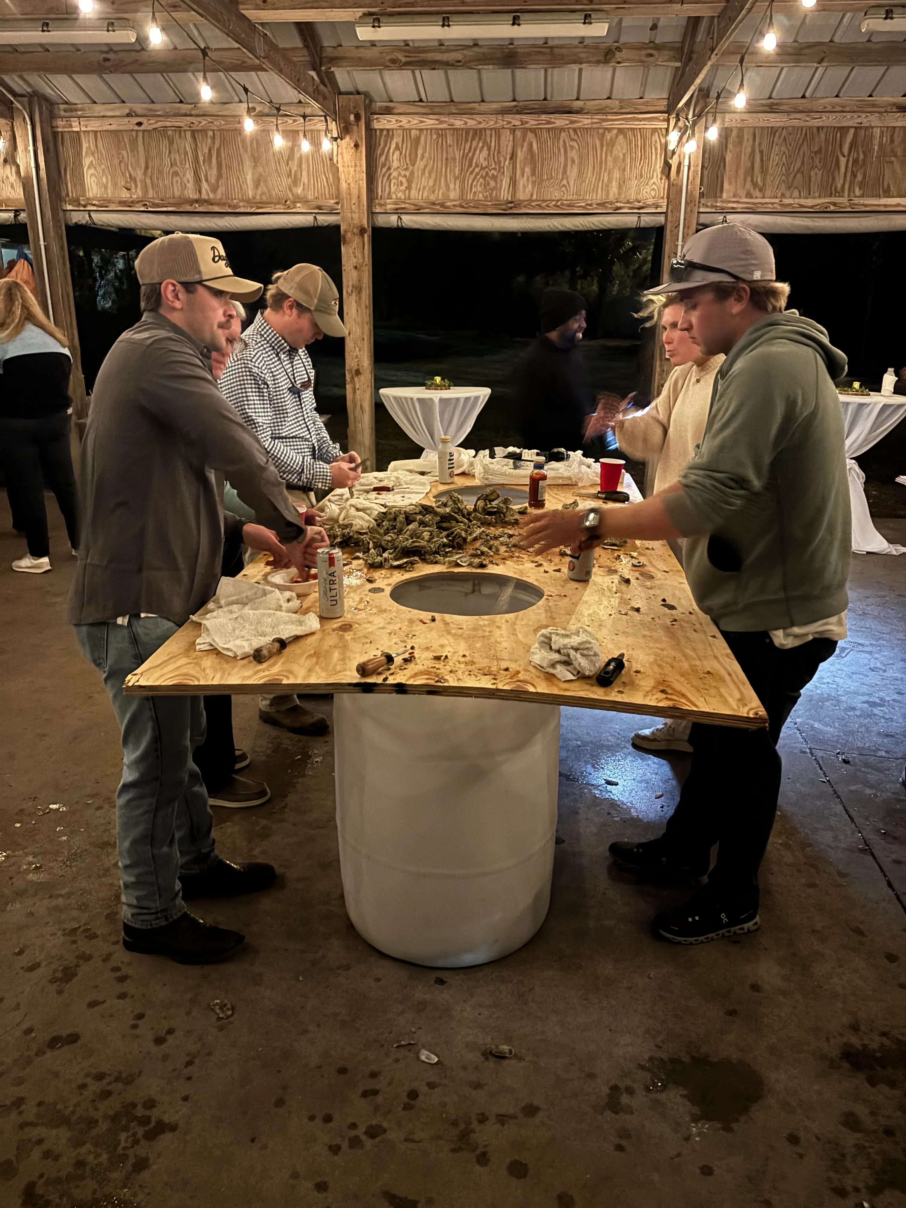 OYSTER ROASTS AND LOWCOUNTRY BOIL