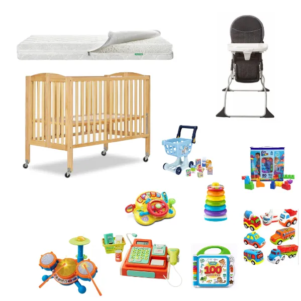 Eat, Sleep, Play Package with Newton Mattress and Organic Sheets