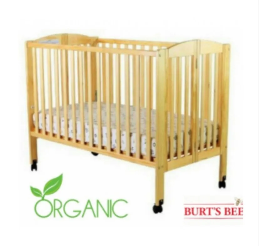 Premium Full Size Crib + Premium Mattress + Organic Sheets