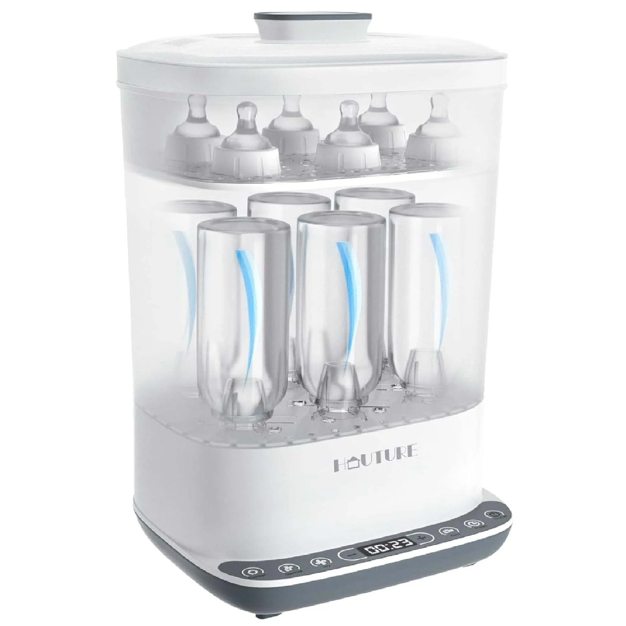 Baby Bottle Sterilizer and Dryer 6-in-1 Electric Steam Sterilizer