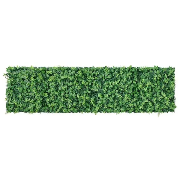 green wall backdrop