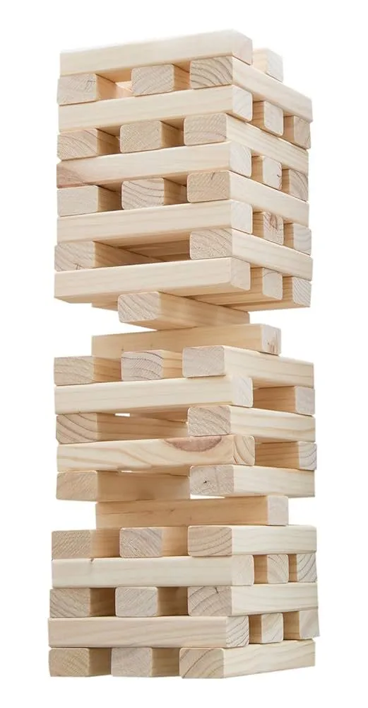GIANT BLOCK STACK GAME